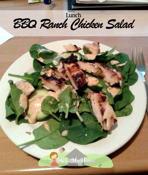 BBQ Ranch Chicken Salad